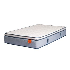 Colchon semidoble 120X190X30 3 capas dureza suave