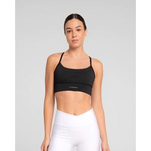 Top Sin Mangas Mujer Moon Sportfitness Negro