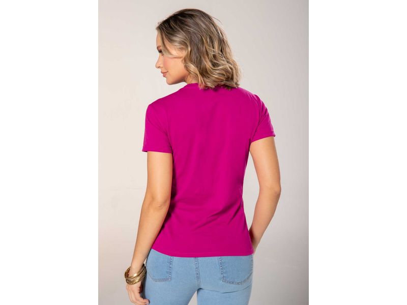 Camiseta Mujer Fucsia Mp 1830 Agaval