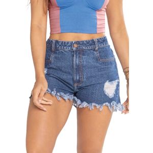Short Mujer Azul Medio Atypical 5350