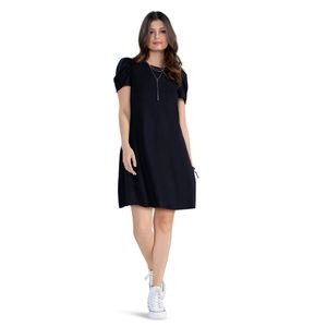 Vestido Corto Mujer Negro Rutta 3772