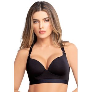 Brasier Mujer Negro Mp 77666