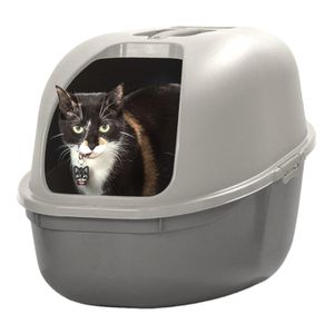 Arenero Cubierto Aseo Facil para Tu Gato