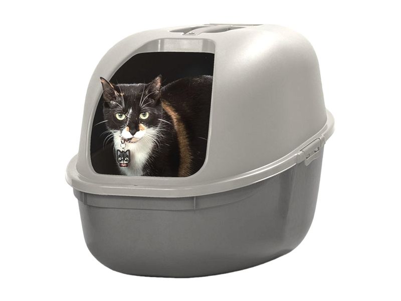 Arenero Cerrado Arenero Para Gatos Facil Limpieza Arenero Cubierto