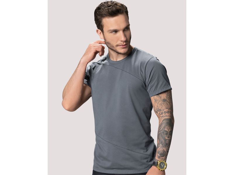 Camiseta Hombre Gris Oscuro Mp 88199 Agaval