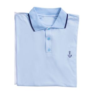Polo Hombre Azul Mp 102477