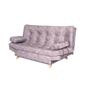 Sofá Cama Valencia Marmol Plata 3 PTOS 180x84x85
