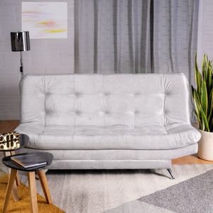 Sofá Cama Valencia Vetro Plata 3 PTOS 180x84x85