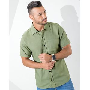 Camisa Hombre Verde Oliva Mp 5113