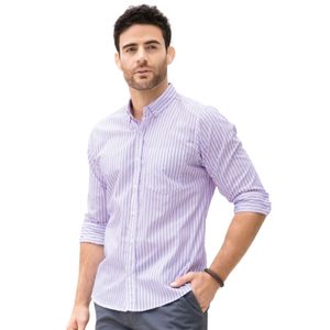 Camisa Hombre Lila Mp 34555