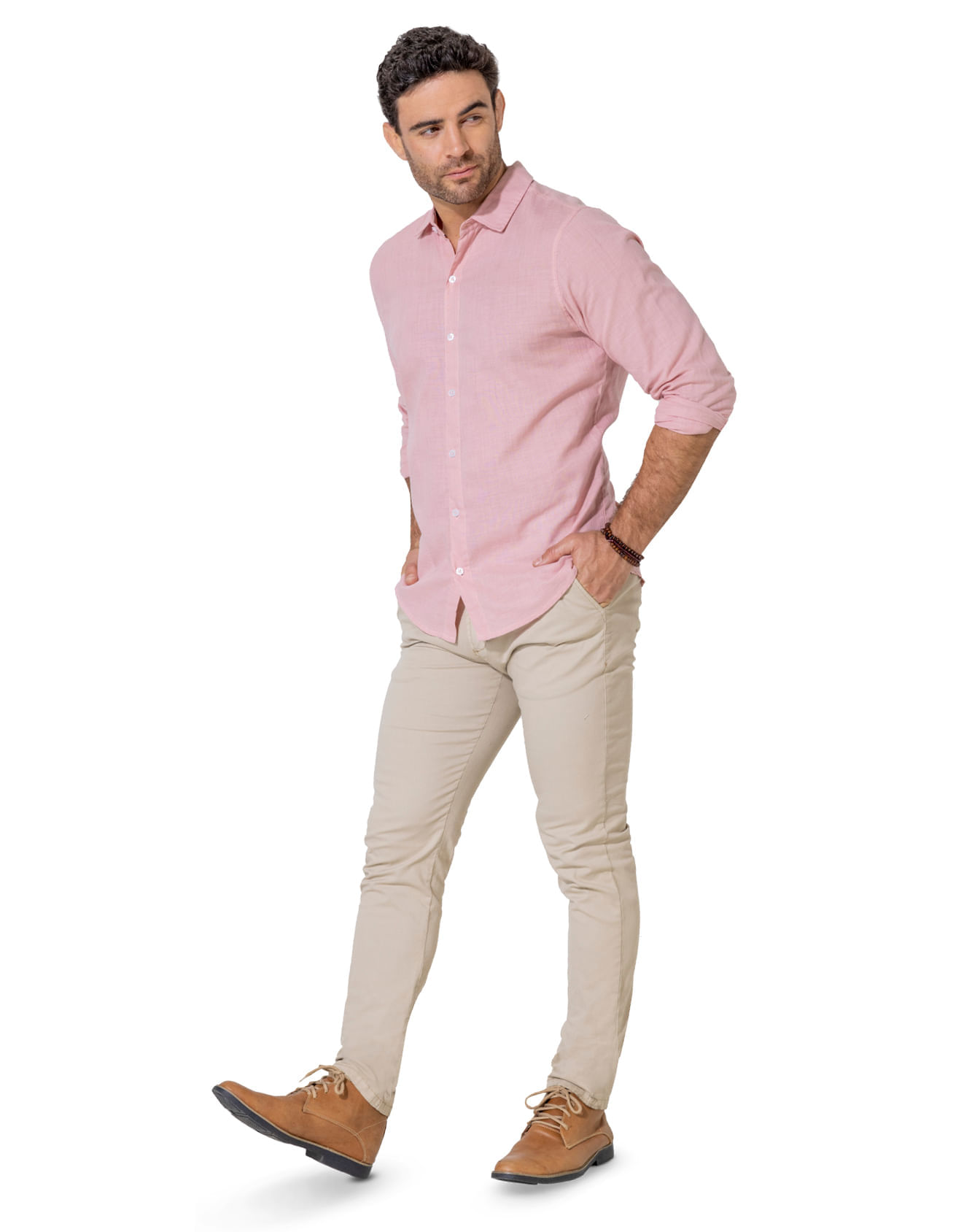 Camisa Hombre Palo De Rosa Mp 92835 Agaval