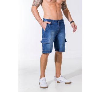 Bermuda Hombre Azul Medio Mp 5340