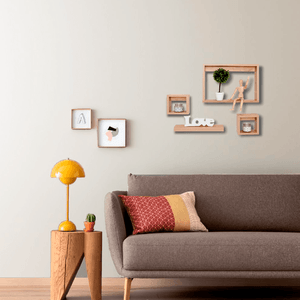 Set de Repisas Amelia, Beige, X 4 Unidades