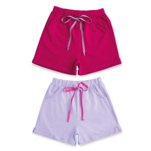 Short Paq X2 Infantil Multicolor Mp 9294