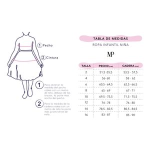 Vestido Infantil Rosado Mp 88514