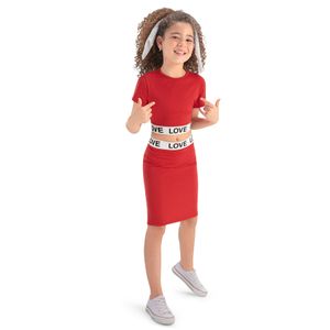 Conjunto Infantil Rojo Mp 86783
