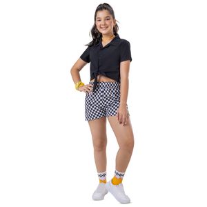 Conjunto Infantil Negro Mp 4370
