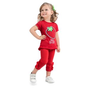 Conjunto Infantil Rojo Mp 89147