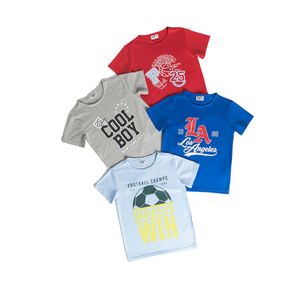 Camiseta Infantil Rojo Mp 2960