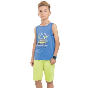 Bermuda Paq X2 Infantil Multicolor Mp 2176