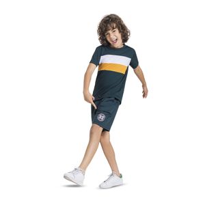 Bermuda Infantil Verde Botella Mp 1872