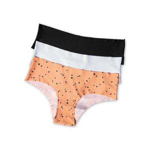 Cachetero Paq X3 Mujer Estampado/Blanco/Negro FI 32774
