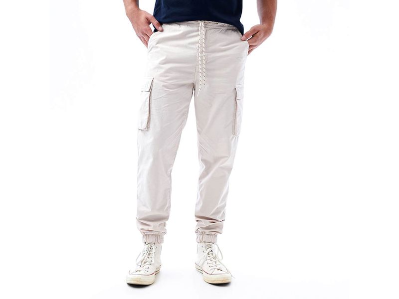 PANTALON AMERICANINO HOMBRE 832F001 BEIGE Agaval