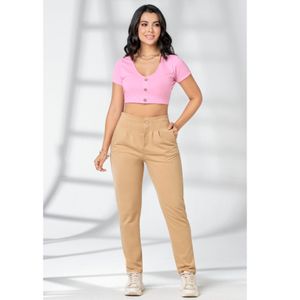 Crop Top Mujer Rosado Mp 2365