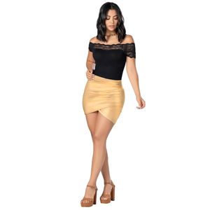 Falda Corta Exterior Caramelo Mp 2949