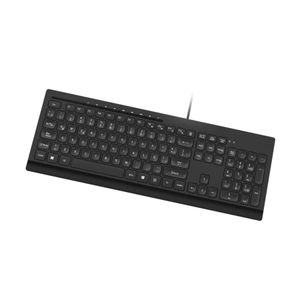 Teclado cableado Klip Xtreme Multimedia keys KKM-252S