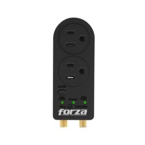 Protector de Voltaje Automático Forza FVP-0200C Coaxial 2 Out 110V US Plug