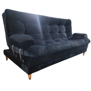 SOFÁ CAMA VERONA MAX NEGRO 3 PUESTOS