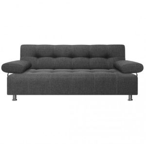 SOFÁ CAMA MILAN 3 PUESTOS GRIS ACERO