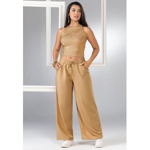 Pantalón Sudadera Mujer Caramelo Mp 101032