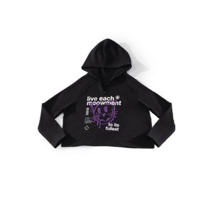 Buzo Infantil Femenino Negro Mp 7058