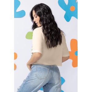 Camisa Mujer Caqui Atypical 100677