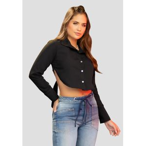 Camisa Mujer Negro Atypical 100649