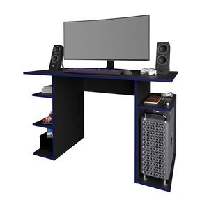 Escritorio Gamer Osaka Negro/Azul