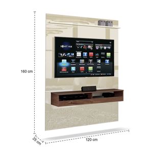 Panel Tv Torino 1.6 - Blanco apagado/natural
