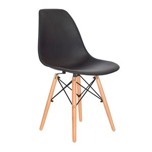 Silla interlocutora Liana - Negro