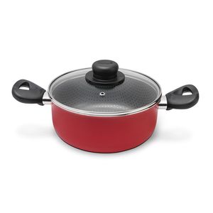 Olla Con Tapa Red 22 Cm Rojo