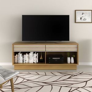 Mesa Tv Ceuta - Natural/blanco apagado