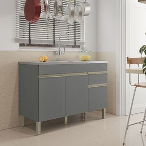 Mueble de Cocina Inferior Line 120 CM Gris