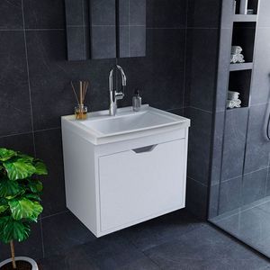 Mueble de Baño con Lavamanos Graz Blanco