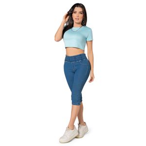 Capri Mujer Azul Medio Mp 5341
