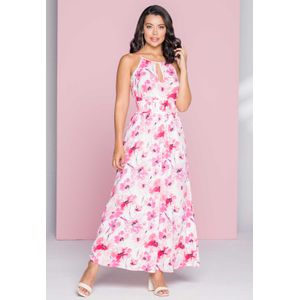 Vestido Largo Exterior Estampado Mp 882