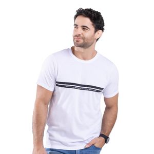 Camiseta Hombre Blanco Mp 4055
