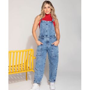 Overall Largo Mujer Azul Atypical 2933