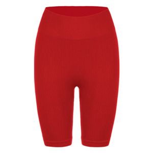 Short Largo Mujer Biker Seamless Spirit Sportfitness Rojo