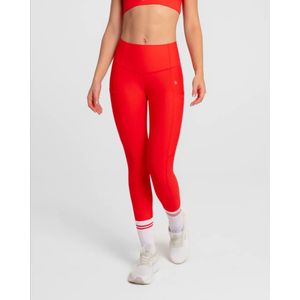 Pantalón de Licra Mujer Vibrant Sportfitness Rojo